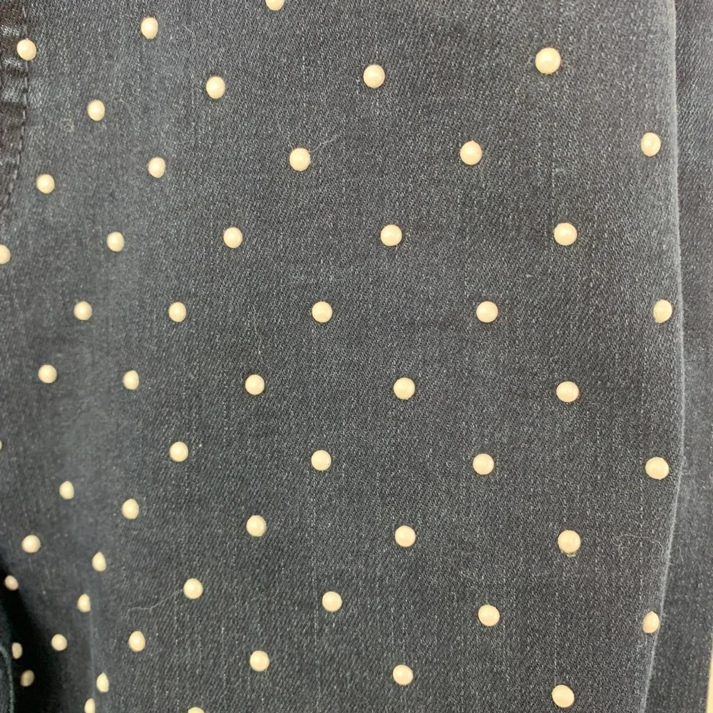 BDG High Rise Cigarette Ankle Pearl Denim Jeans 28 - Picture 4 of 14